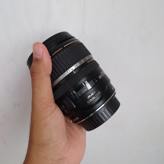 Lensa wide canon 17-85 usm second