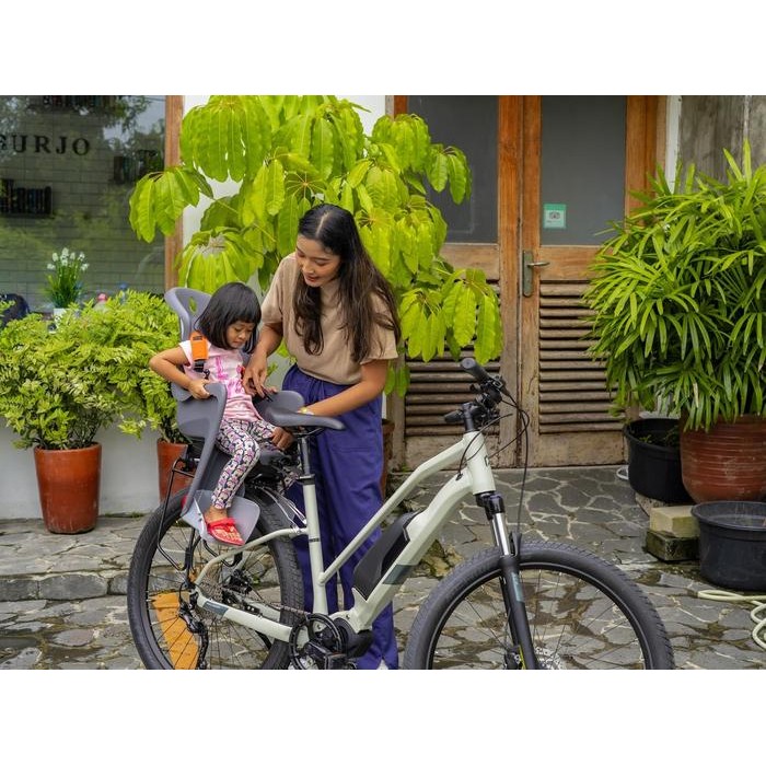 Dijual Polisport Kursi Boncengan Sepeda Anak Joy Baby Carrier dengan Carrier Mounting, Aman &