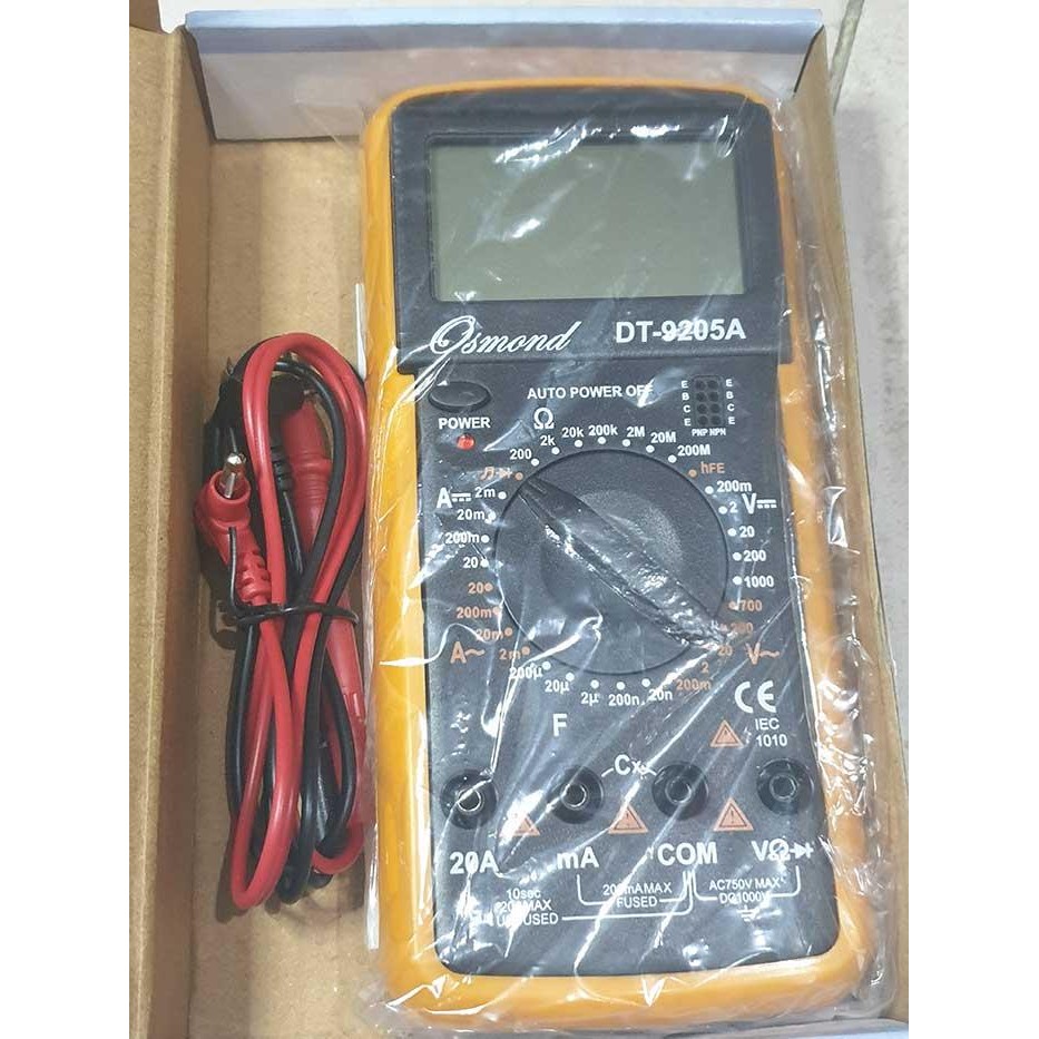 ANALOG DIGITAL MULTITESTER OSMOND SUOER YX360TR DT9205A 830 TERMURAH