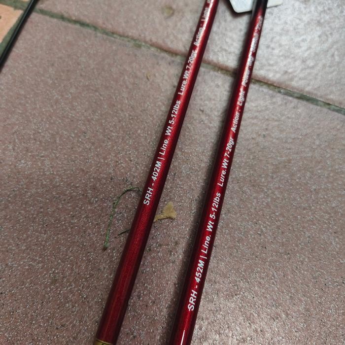 joran pancing shikari red hell 120 135 150 165 cm joran carbon solid