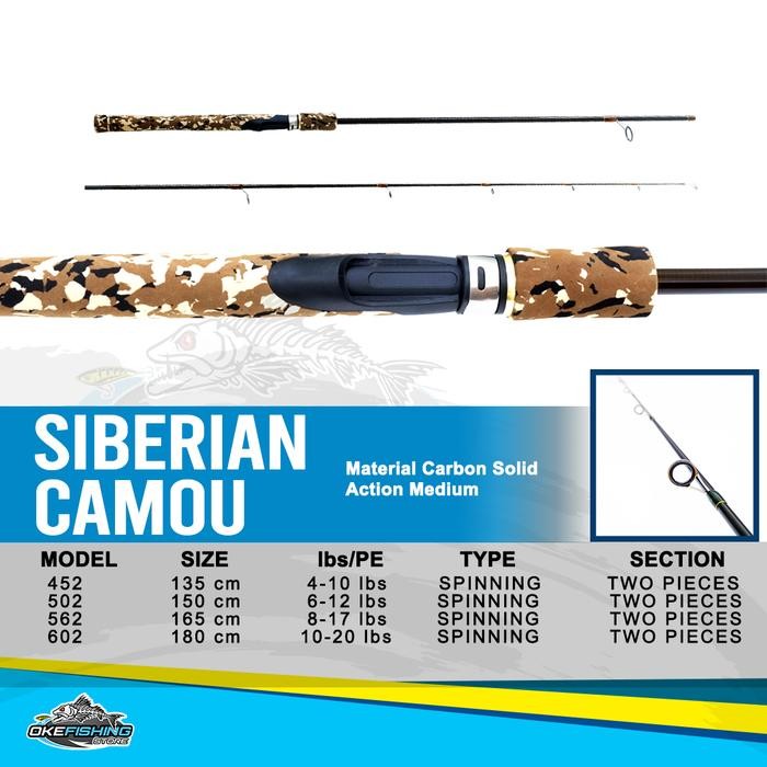 Joran Carbon Versus SIBERIAN CAMOU - Sambung Dua Versus
