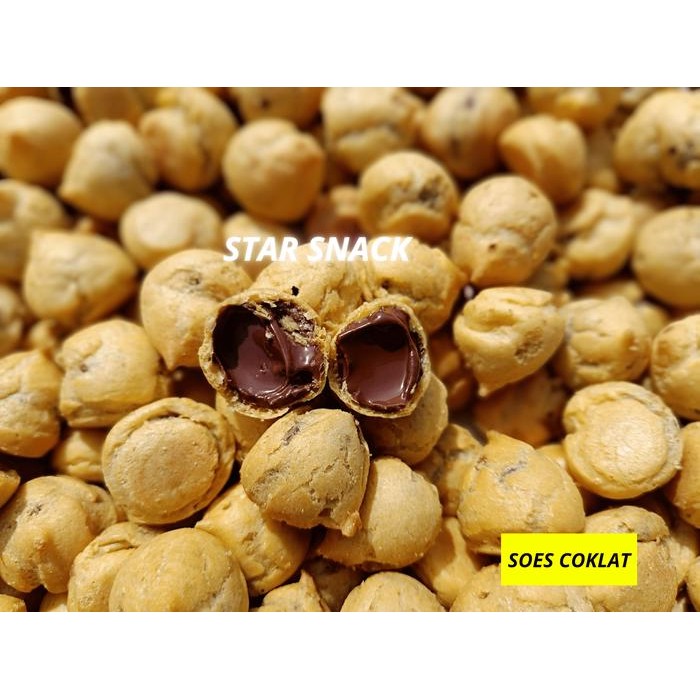 

New KUE SOES COKLAT LUMER 1KG Chocolate Food