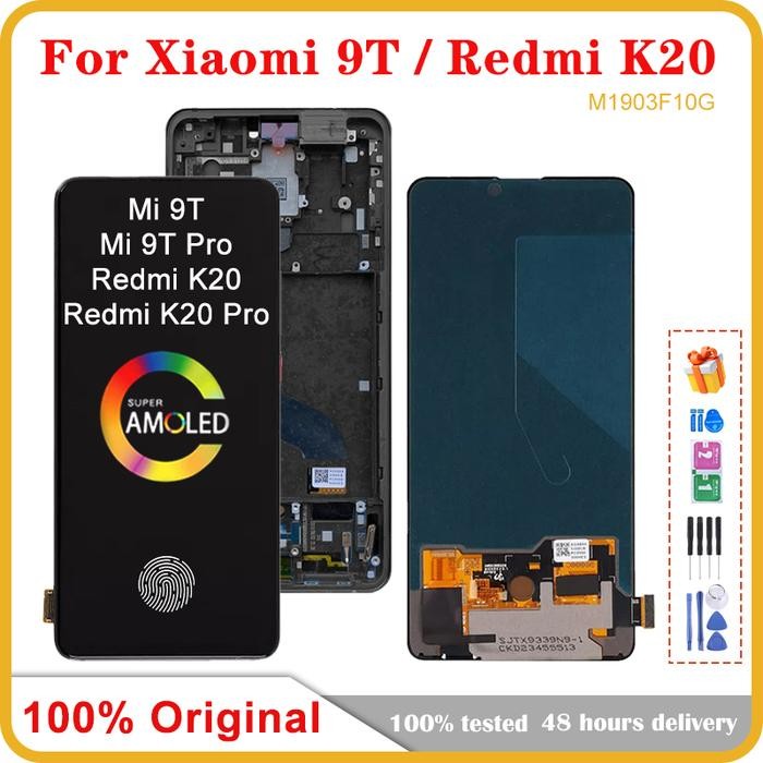 6.39inch AMOLED TFT For Xiaomi Mi 9T Pro LCD Display Touch Screen