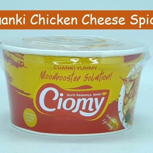 

New Cuanki Cup Instan Chicken Cheese Spicy Mood Booster - Ciomy