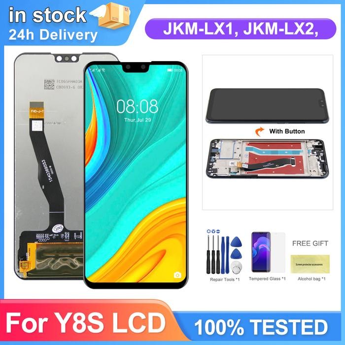 6.5 Display Screen for Huawei Y8s JKMLX1 JKMLX2 Lcd Display T