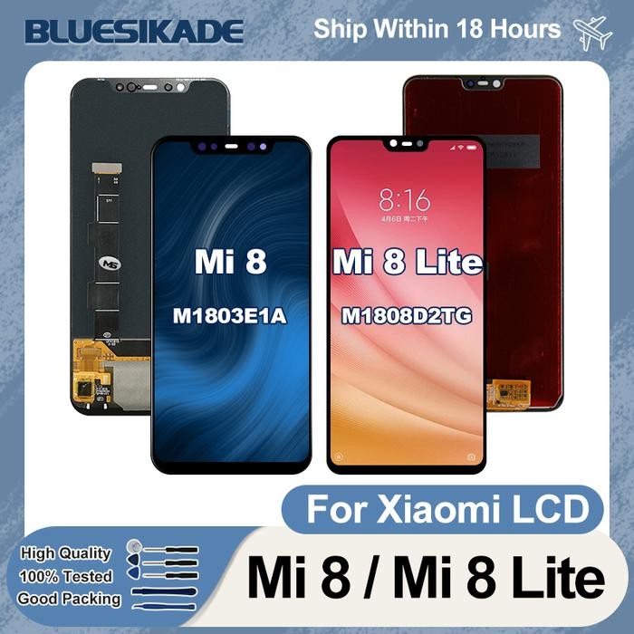 AMOLED M1803E1A Display For Xiaomi Mi 8 LCD For Mi 8 Lite LCD Mi