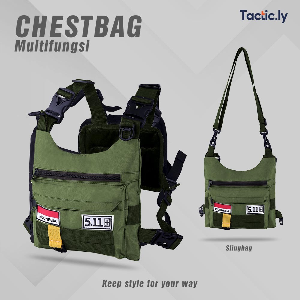 Vest Bag Pria Tactic.ly TCL 365