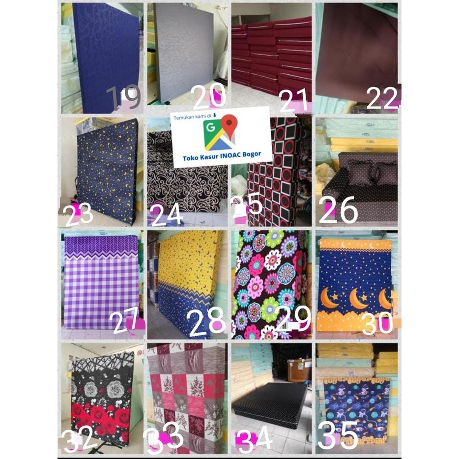 Inoac Kasur Busa Lipat Uk 200X180X30Cm