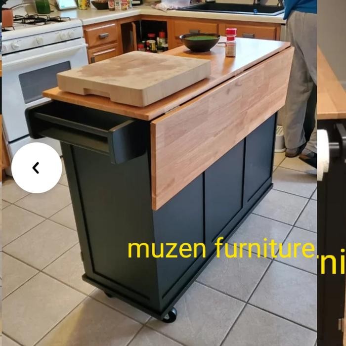 Island Table Top Kayu Jati