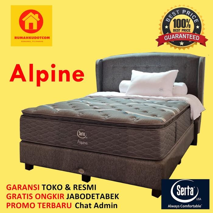 Kasur Serta New Alpine Cool Fiber - Serta