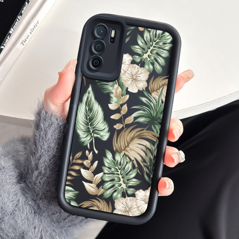 Casing Hp OPPO A16 OPPO A16s OPPO A54s Case Casing Bunga Kasing HP Silikon Softcase mata langit tang