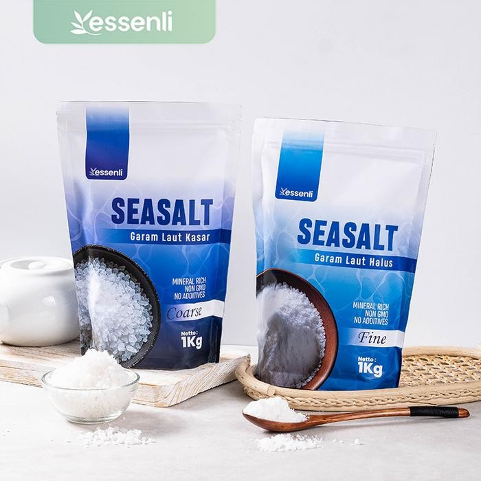 

ASLI ESSENLI Garam Laut Murni 1Kg / Natural Sea Salt READY STOCK