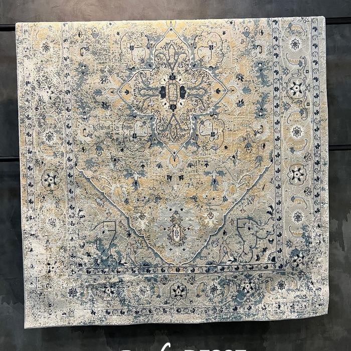 Karpet Permadani Turki Vintage Ukuran Besar 3X4