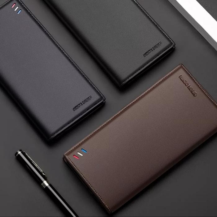 Dompet Bison Denim N4391 panjang hitam pria