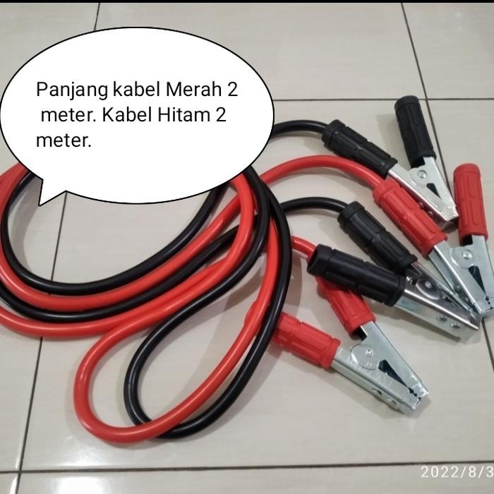 Kabel jumper aki mobil 1000 amp booster cable 1000 Amp 4 meter