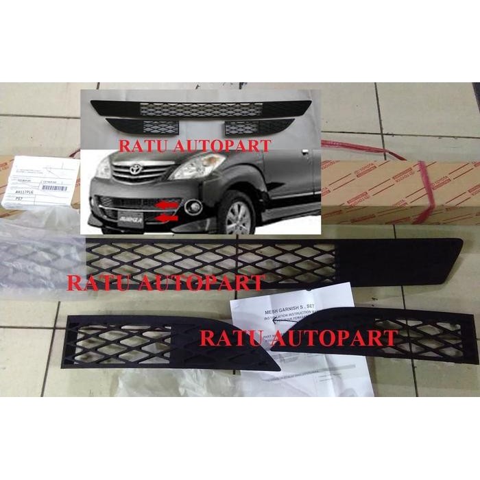 GRILLE GRILL RADIATOR BEMPER DEPAN AVANZA TYPE S