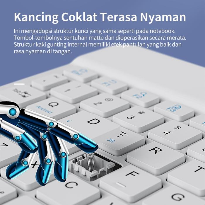 OLYPS WIRELESS BLUETOOTH KEYBOARD MINI TABLET FOR ANDROID/IOS/WINDOWS