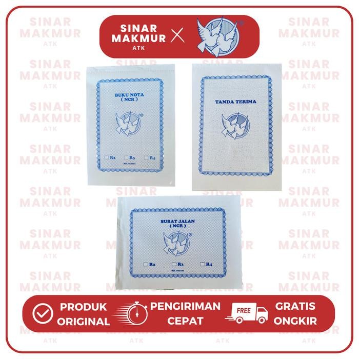 

Buku Tanda Terima/Bukti Penerimaan Ncr Rangkap Merpati (Pak)