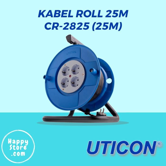 [PROMO] [ASLI] KABEL ROLL UTICON 25M CR-2825