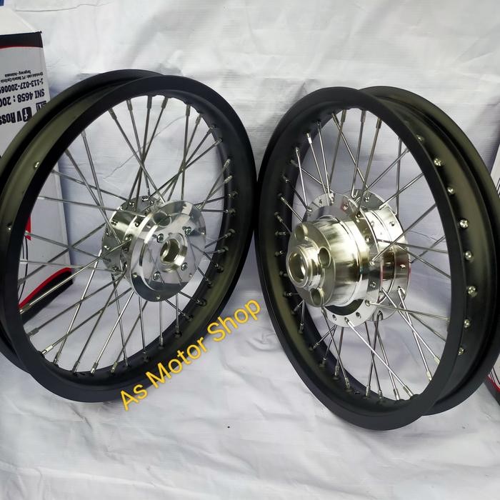 sepaket velg tromol jari 160 - 185 ring 17 megapro primus new megapro