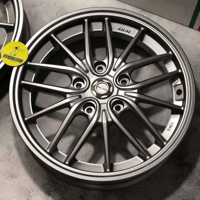 Velg Pako Silver Ring 12 Depan & Belakang Vespa Sprint Primavera S LX