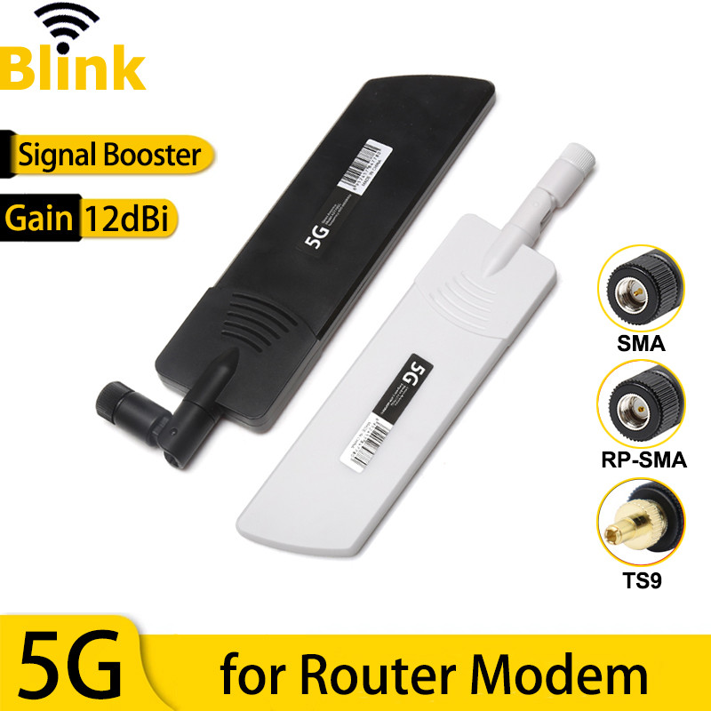 5G Wifi Router Antenna 40Dbi Booster Indoor 4G 3G 2G Gsm Mobile Network Signal Amplifier Full-Band