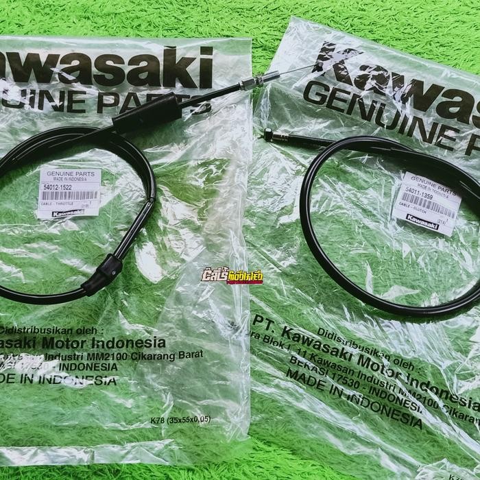 

Tali Gas Dan Tali Kopling Ninja Ss Stang Pipa Original Genuine