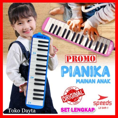 Alat Musik Pianika Anak Speeds Pianika Set Selang Tas
