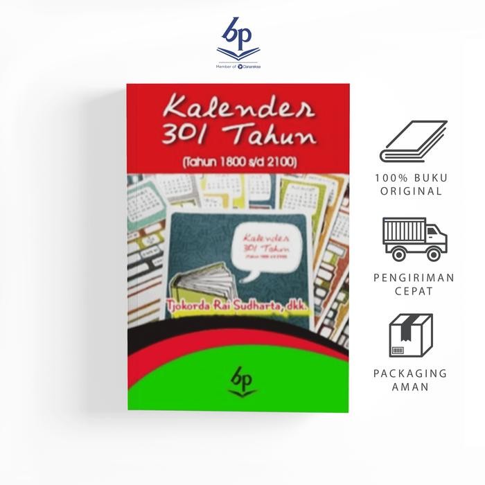 

Kalender 301 Tahun (Tjokarda Rai Sudharta) - Balai Pustaka