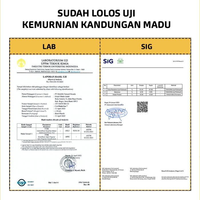 

Family Package [Madu Lebah Herpil] Madu Murni Multiflora Alami Pure Natural Bahan Raw Honey