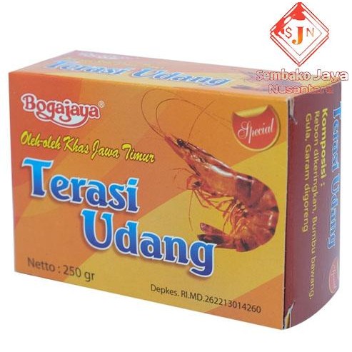 

trasi / terasi udang bogajaya mentah khas jawa timur asli 250 gr