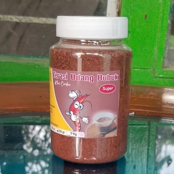 

Terasi Udang Bubuk 200gr Kualitas Super Terasi Bubuk khas Cirebon