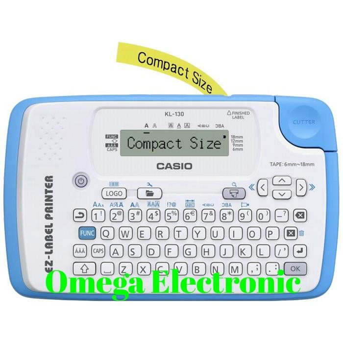Terlaris Label Printer Casio Kl-130 - Mesin Labeling Kl 130