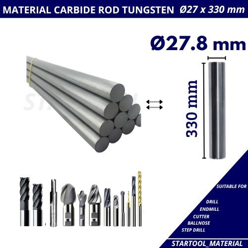 Carbide Rod D27 full material carbide rod Tungsten