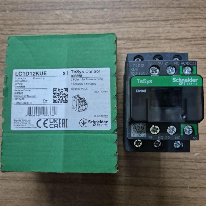 Kontaktor Schneider LC1D12KUE 100-250V AC/DC Original