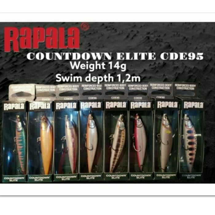 LURE / UMPAN RAPALA COUNTDOWN ELITE CDE 9.5