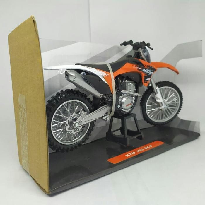 Miniatur Diecast Motor Trail Ktm 350 Sxf Replika Newray Harga Murah Pasti Ori