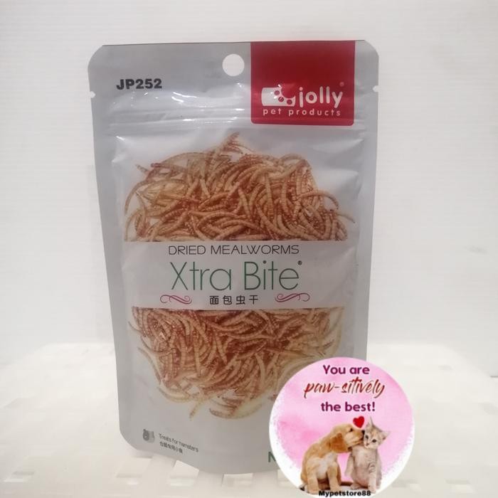Jolly Xtra Bite Dried Mealworms 30g JP252