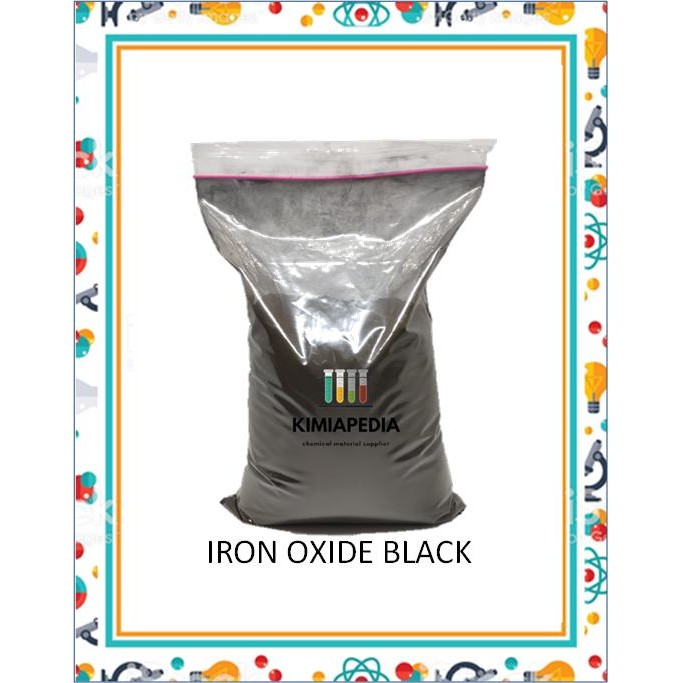 Terlaris Iron Oxide Black India / Besi Oksida Hitam 1Kg