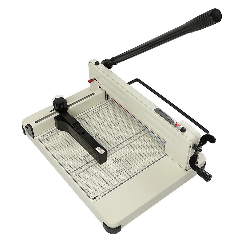 

858A4 Manual Thick Layer Paper Cutter Heavy-duty Tool High-strength Cold-rolled Steel Plate A4 Paper