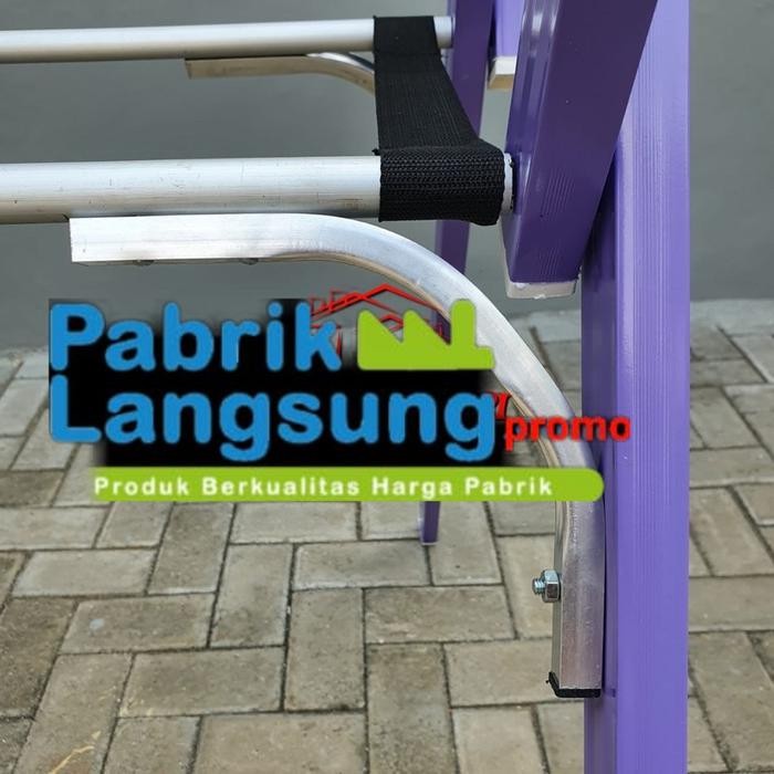 Terlaris Jemuran Baju Alumunium Jumbo Jemuran Livina Tiang Kotak 175 Cm