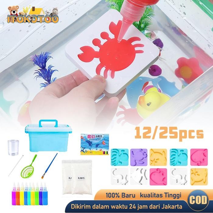 Magical Waterscape Water Jelly Mainan Anak Magical Waterscape