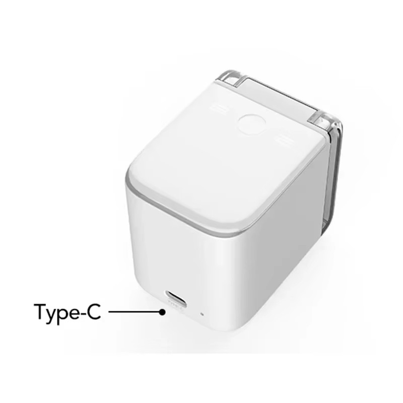 

Mbrush Mini Portable Printer Color 12.7mm Multi-language System HD Handheld Inkjet Printer