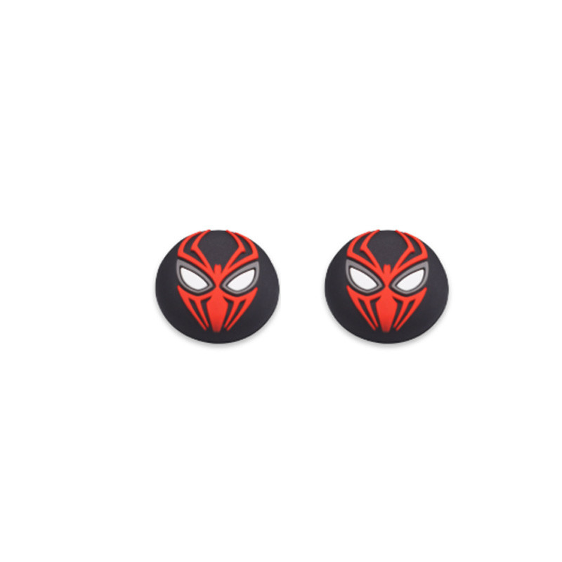 2pcs/set SpiderMan Deadpool Thumb Grip Cap Cover for Playstation PS5 PS4 Xbox Series Game Joystick