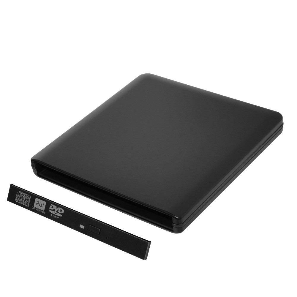 DeepFox Aluminum 12.7mm USB 3.0 External DVD Optical Drives Enclosure SATA II External DVD Case