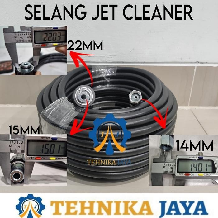 Selang Jet Cleaner 25 meter Mesin Steam cuci Mobil Motor