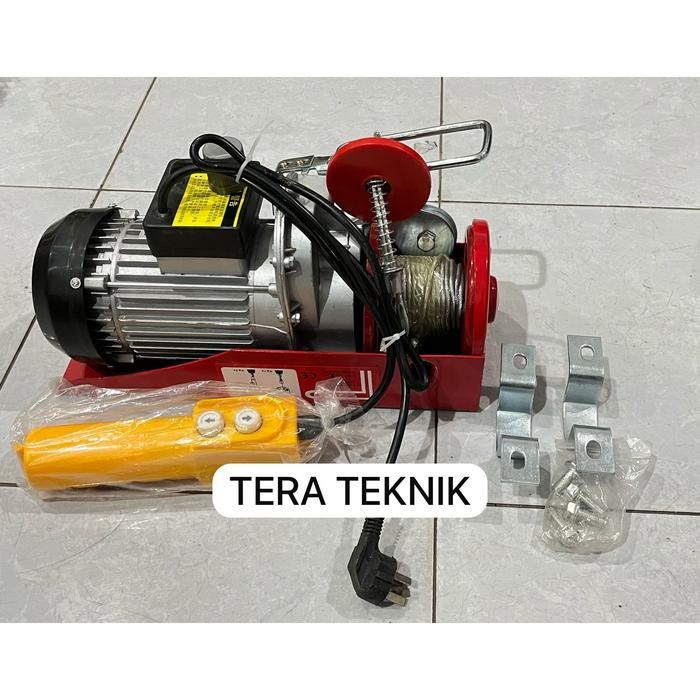 READY Hoist Elektrik 600 Kg Electric Hoist PA600 Mini Crane Hoist 600kg READY STOCK