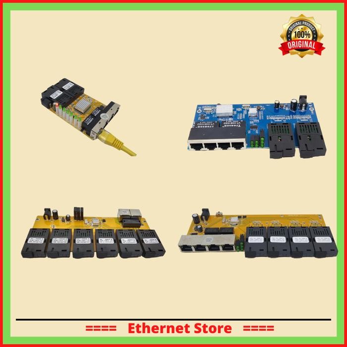 Fiber Media Converter Board Only