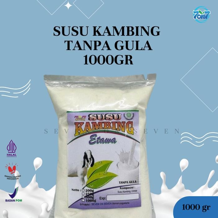 

SUSU KAMBING Etawa BUBUK BEBAS GULA 1000gr