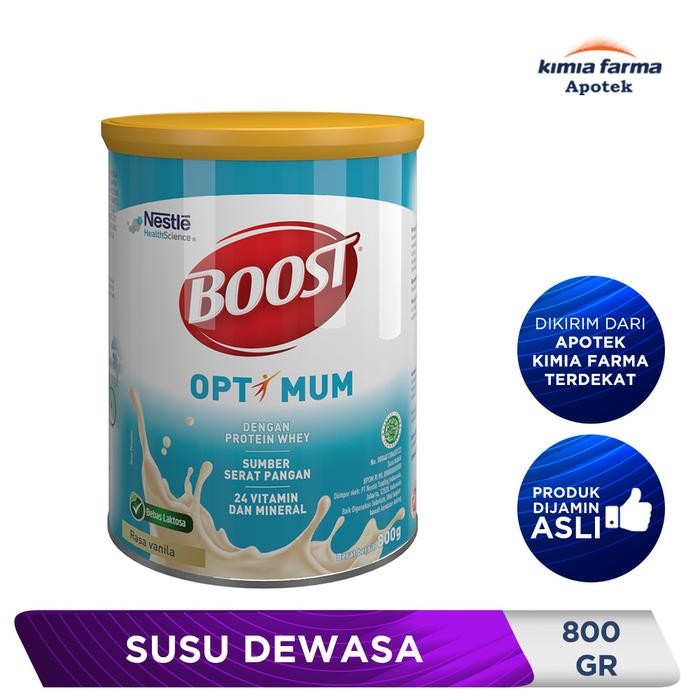

BOOST OPTIMUM VANILLA 800 GR / SUSU DEWASA / KIMIA FARMA